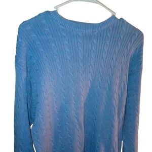 Tehama cable knit sweater size Large